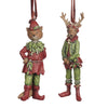 Woodland Elven Fox or Deer Christmas Tree Decoration (Choice of 2)