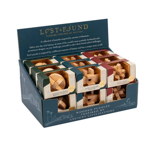 Lost and Found Ancient Civilization Wood Puzzles Set – The