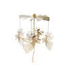 Gold Christmas Angel Tealight Spinner