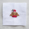 Kawaii Christmas Robin Cross Stitch Kit In A Matchbox