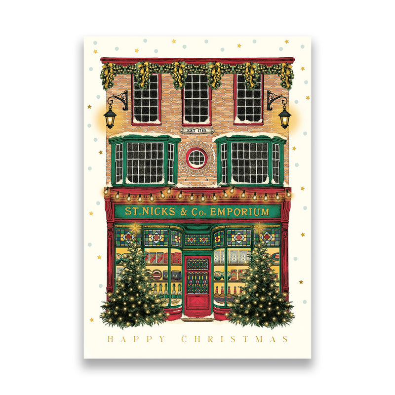 St Nicks & Co Emporium Christmas Card