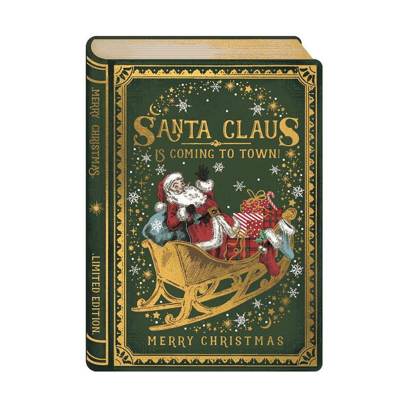 Santa Claus Is Coming To Town Christmas Card