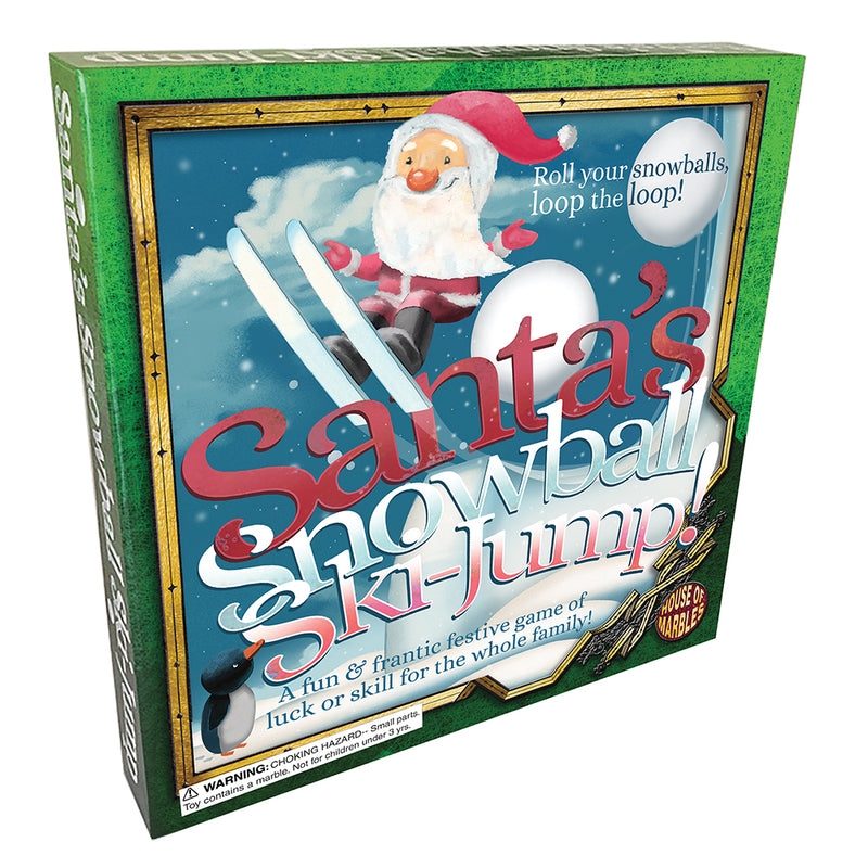 Santa's Snowball Ski-Jump
