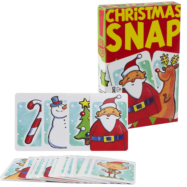 G4GADGET Weihnachts-Snap Kartenspiel – Festliches Familienspiel Für Die Feiertage