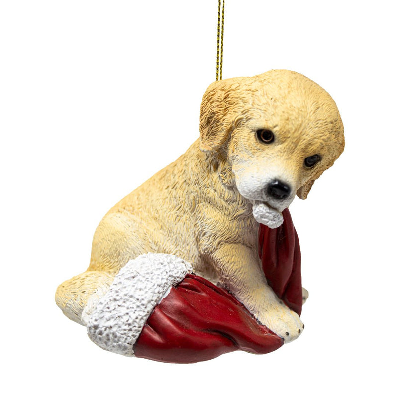 Christmas Puppy With Santa Hat, Boot or Present (Choice of 4) - The Christmas Imaginarium