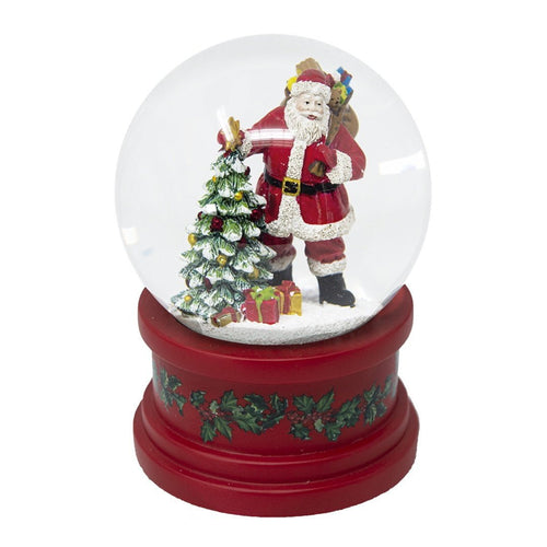 Christmas Snow Globe With Santa & Christmas Tree - The Christmas Imaginarium