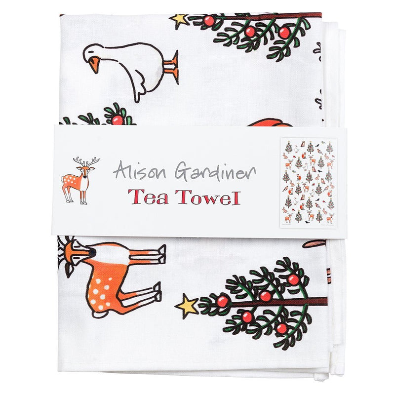 Christmas Tea Towel (Choice of 2) - The Christmas Imaginarium