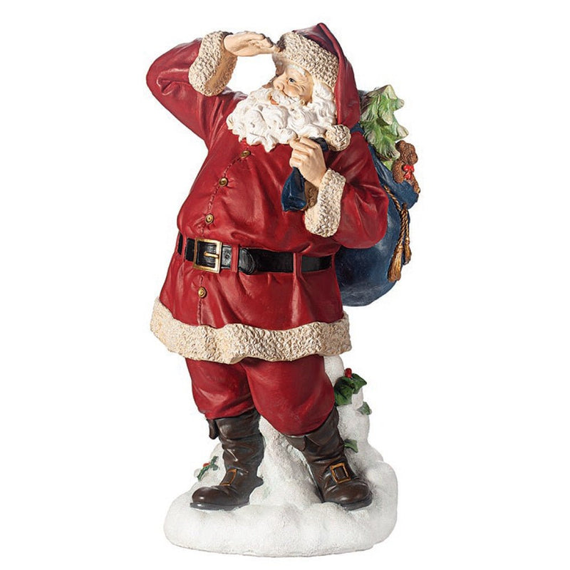 Giant Santa With Toy Sack Figure - 64cm - The Christmas Imaginarium