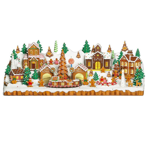 Gingerbread Mega Village Light up, Moving & Musical - The Christmas Imaginarium