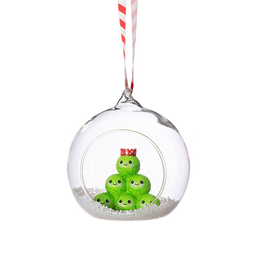 Glass & Resin Sprout Tower Christmas Bauble - The Christmas Imaginarium