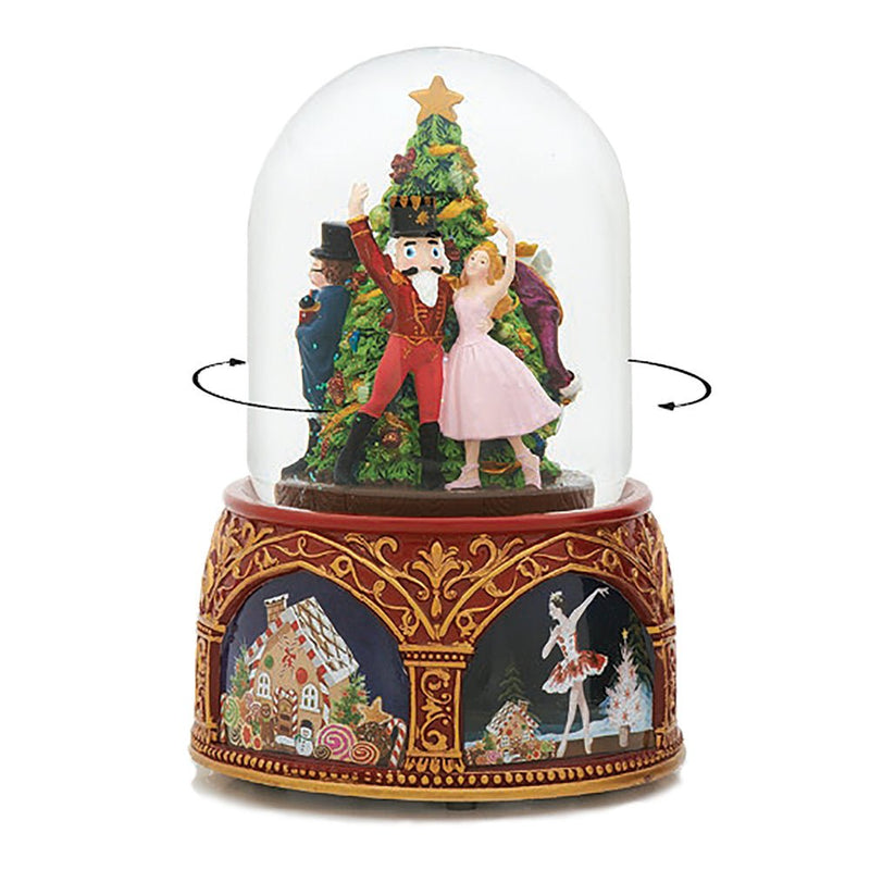 Large Nutcracker Ballet Snow Globe - The Christmas Imaginarium