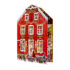 Large Red Christmas Mansion Opening Advent Calendar 43.5cm - The Christmas Imaginarium