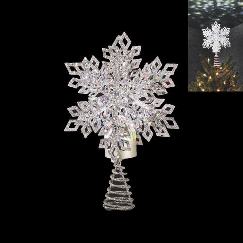 Light Up Snowflake Tree Topper - The Christmas Imaginarium