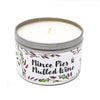 Mince Pie & Mulled Wine Soy Christmas Candle (Handmade)* - The Christmas Imaginarium