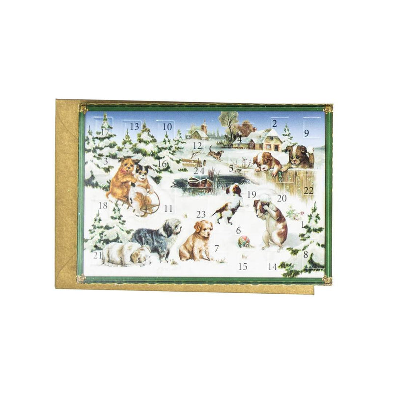 Mini Elf Advent Calendar Card - The Christmas Imaginarium