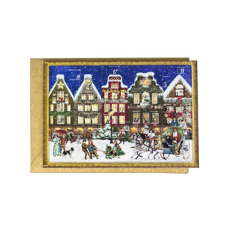 Mini Elf Advent Calendar Card - The Christmas Imaginarium