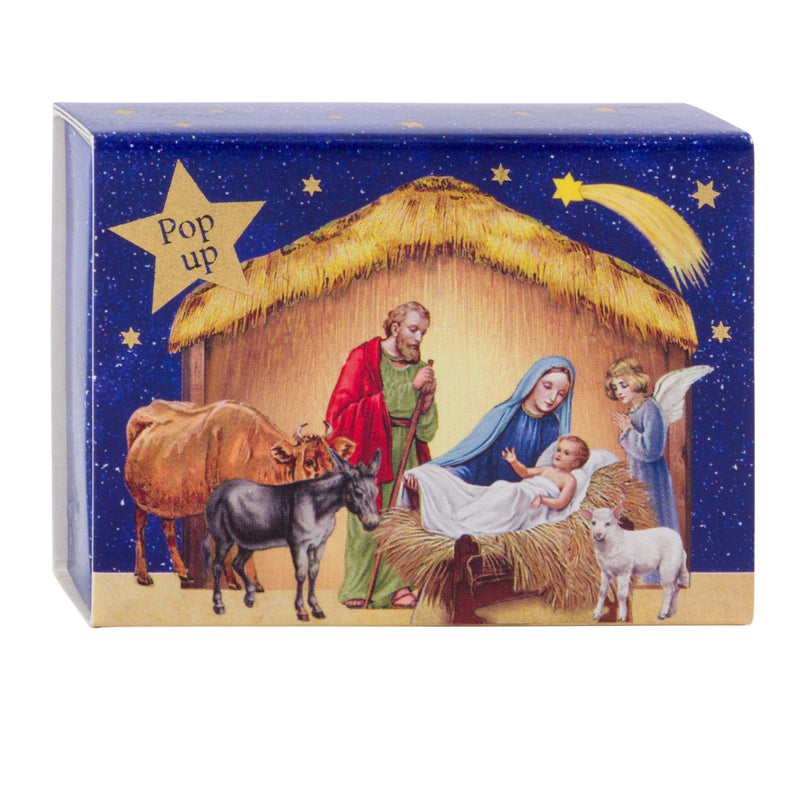 Miniature Pop-up Nativity Scene In A Matchbox - The Christmas Imaginarium