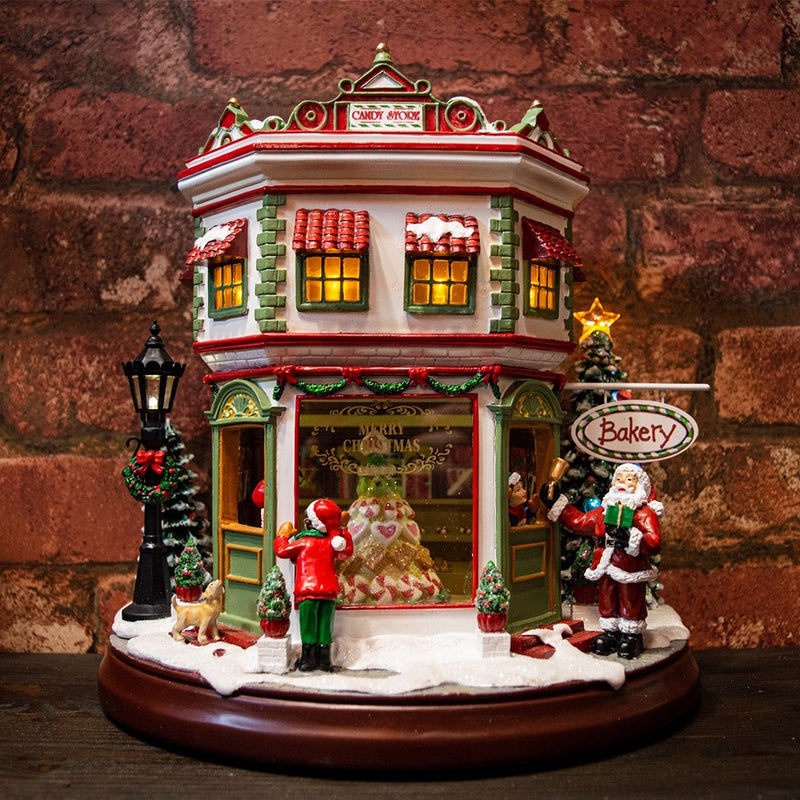 North Pole Candy Store and Bakery Light Up / Musical & Moving - The Christmas Imaginarium