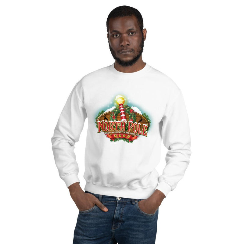 North Pole Christmas Unisex Sweatshirt - The Christmas Imaginarium