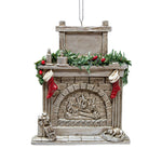 Personalisable Fireplace Christmas Tree Decoration (Choice of 2) - The Christmas Imaginarium