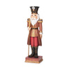 Red or Blue Resin Nutcrackers with Sword or Staff - Choice of 2 - The Christmas Imaginarium
