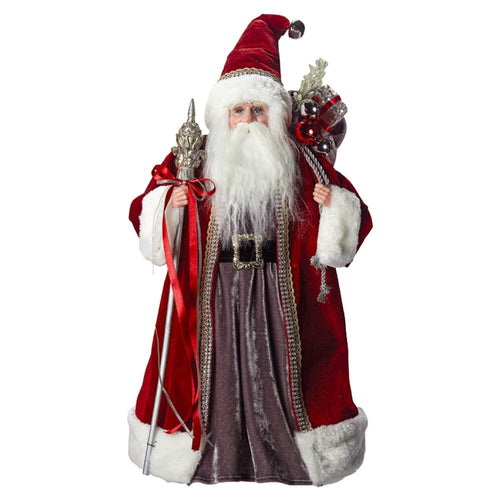 Santa Claus Figure Christmas Tree Topper - The Christmas Imaginarium