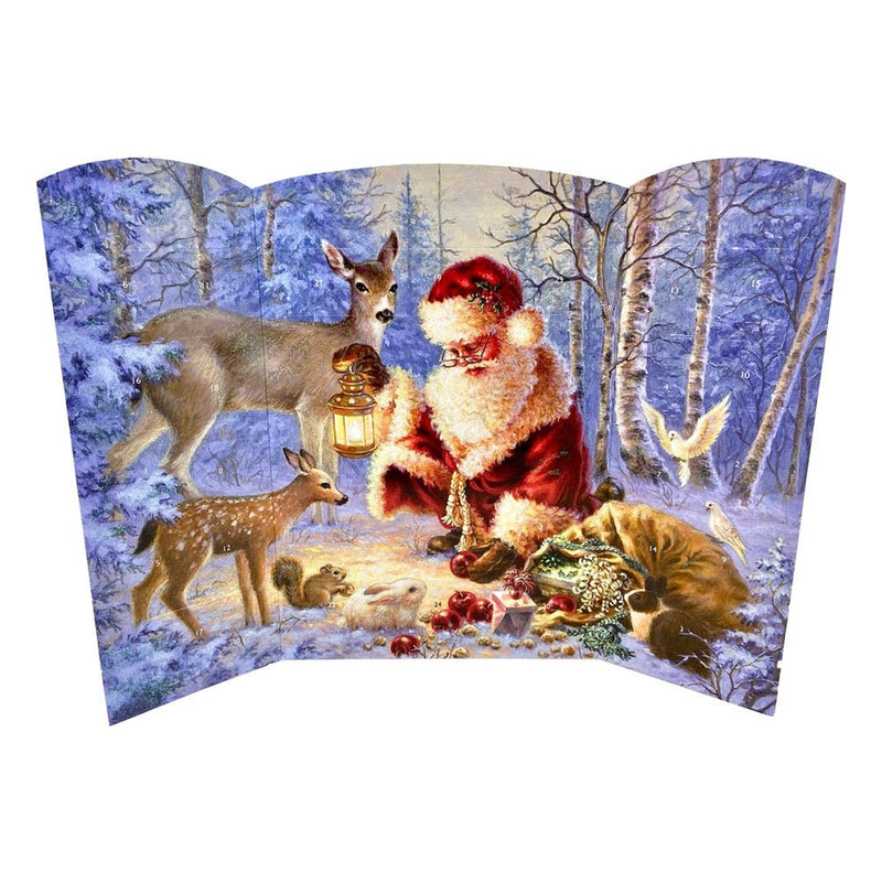 Santa & Forest Animals Advent Calendar - The Christmas Imaginarium