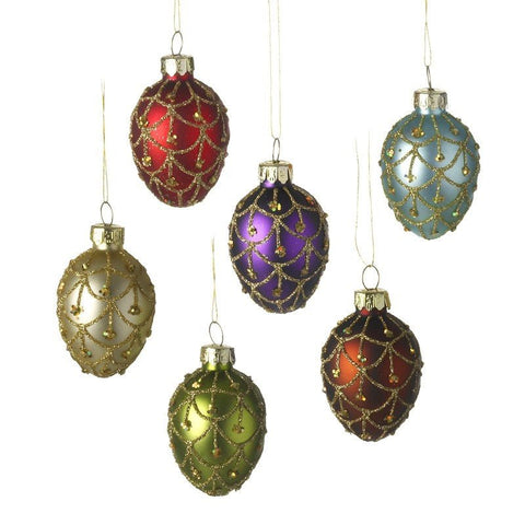 Vintage how-to: Make fun egg-shaped Christmas ornaments from old L