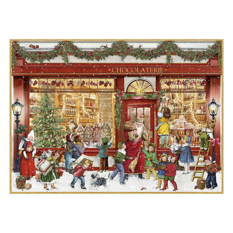 The Chocolate Shop Advent Calendar A4 - The Christmas Imaginarium