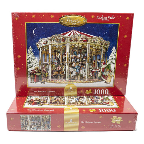 The Christmas Carousel Christmas Jigsaw Puzzle - The Christmas Imaginarium