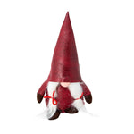 Tomte in Red Faux Leather 20cm (Choice of 2) - The Christmas Imaginarium