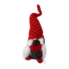 Tomte in Red Knitted Hat Holding Heart 30cm (Choice of 2) - The Christmas Imaginarium