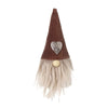 Tomte with Tinsel Beard in Brown or Fawn Hat - Choice 2 - The Christmas Imaginarium