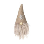 Tomte with Tinsel Beard in Brown or Fawn Hat - Choice 2 - The Christmas Imaginarium