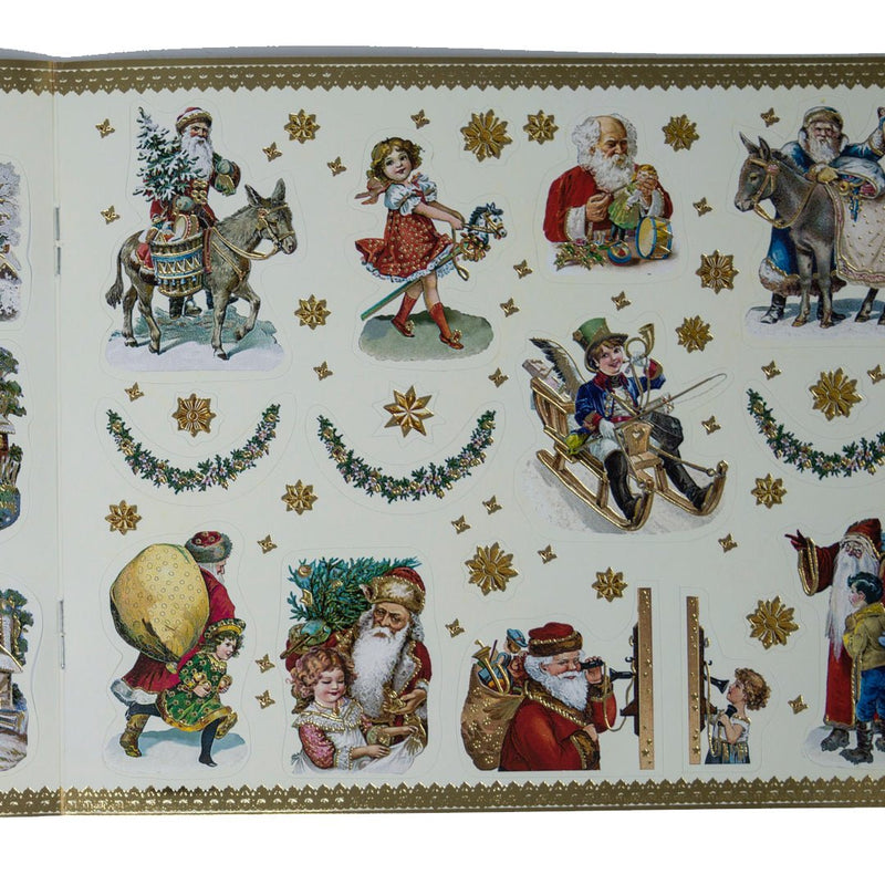 Victorian Christmas Sticker Book - The Christmas Imaginarium