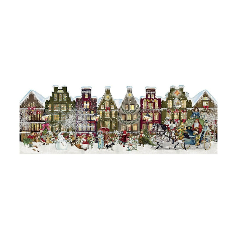 Victorian Fanfold Advent Calendar Cards (Choice of 4) - The Christmas Imaginarium
